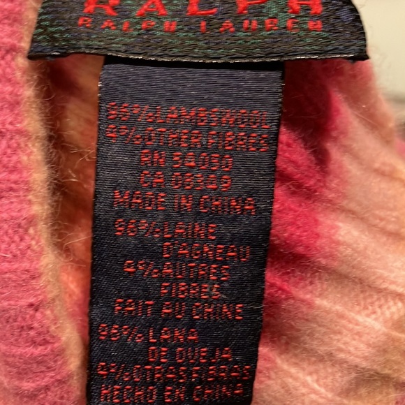 COPY - Beautiful pinks Ralph  Ralph Lauren wool hat - Picture 4 of 9